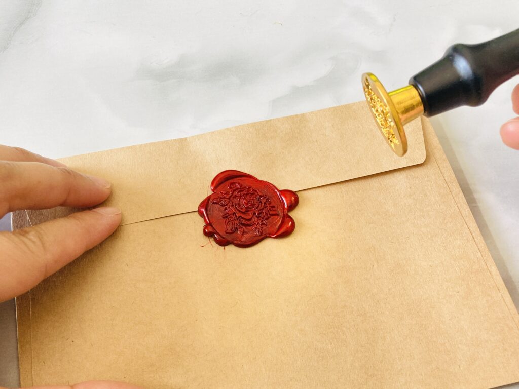 スタンプを外す