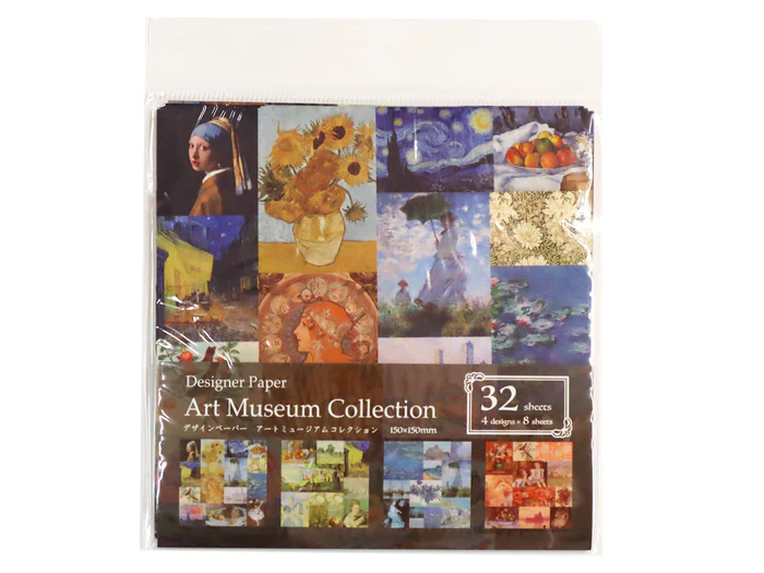 ダイソー　アートミュージアムコレクション デザインペーパー